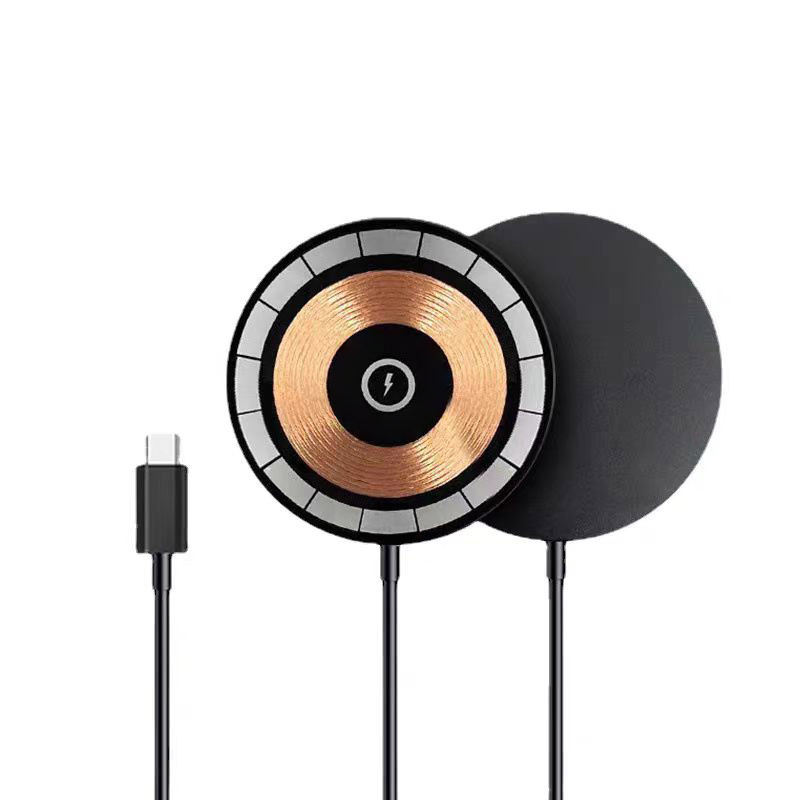 IPhone 17 Pro ProMax Wireless Charger 15W Magnetic Wireless Fast Charging, Compatible With IPhone 12, 13, 14, 15, 16, And 17 Pro, Pro Max Series Models - Image 4